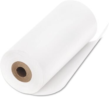 PM Company 06360 Med/Lab Thermal Printer Rolls, 4 9/32-Inch x 78 ft, White, 12/Pack