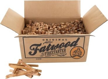 Fatwood Firestarter Kindling Sticks, 25 lbs