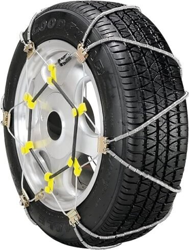 SCC SZ343 Shur Grip Super Z Passenger Car Tire Traction Chain - Set of 2